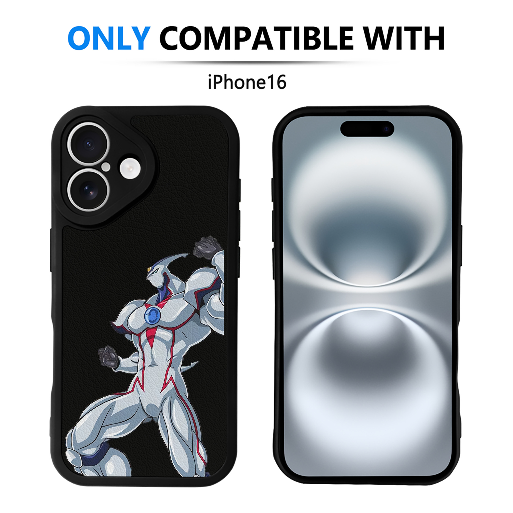 遊☆戯☆王 Yu-Gi-Oh! 【iPhone 16シリーズ対応】シリコンスマホケース（レザー調） 材質：シリコン